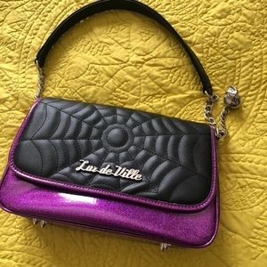 Lux Deville purple sparkle mini gambler